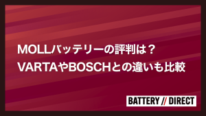 MOLLバッテリーの評判は？