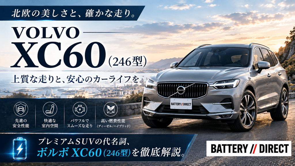 ボルボXC60のバッテリー交換費用
